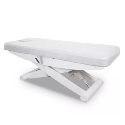 Białe łóżko kosmetyczne LUNA X PLUS Pure z podgrzewaniem -Łóżka kosmetyczne- 